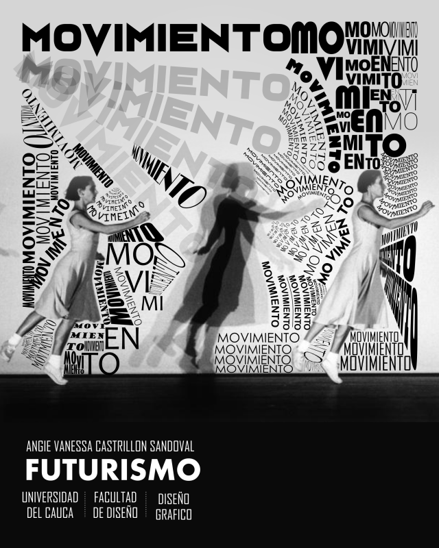  Cartel Futurismo. -  Angie Vanesa Castrillón Sandoval