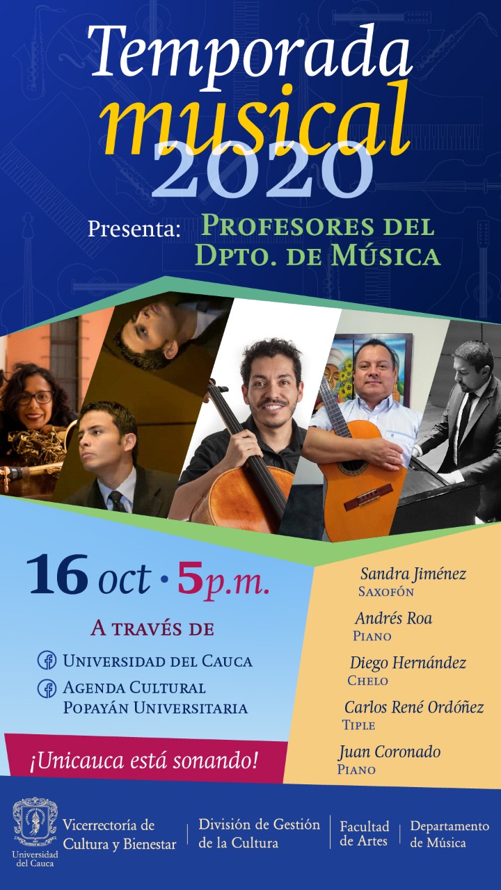 Profesores del Departamento de Música