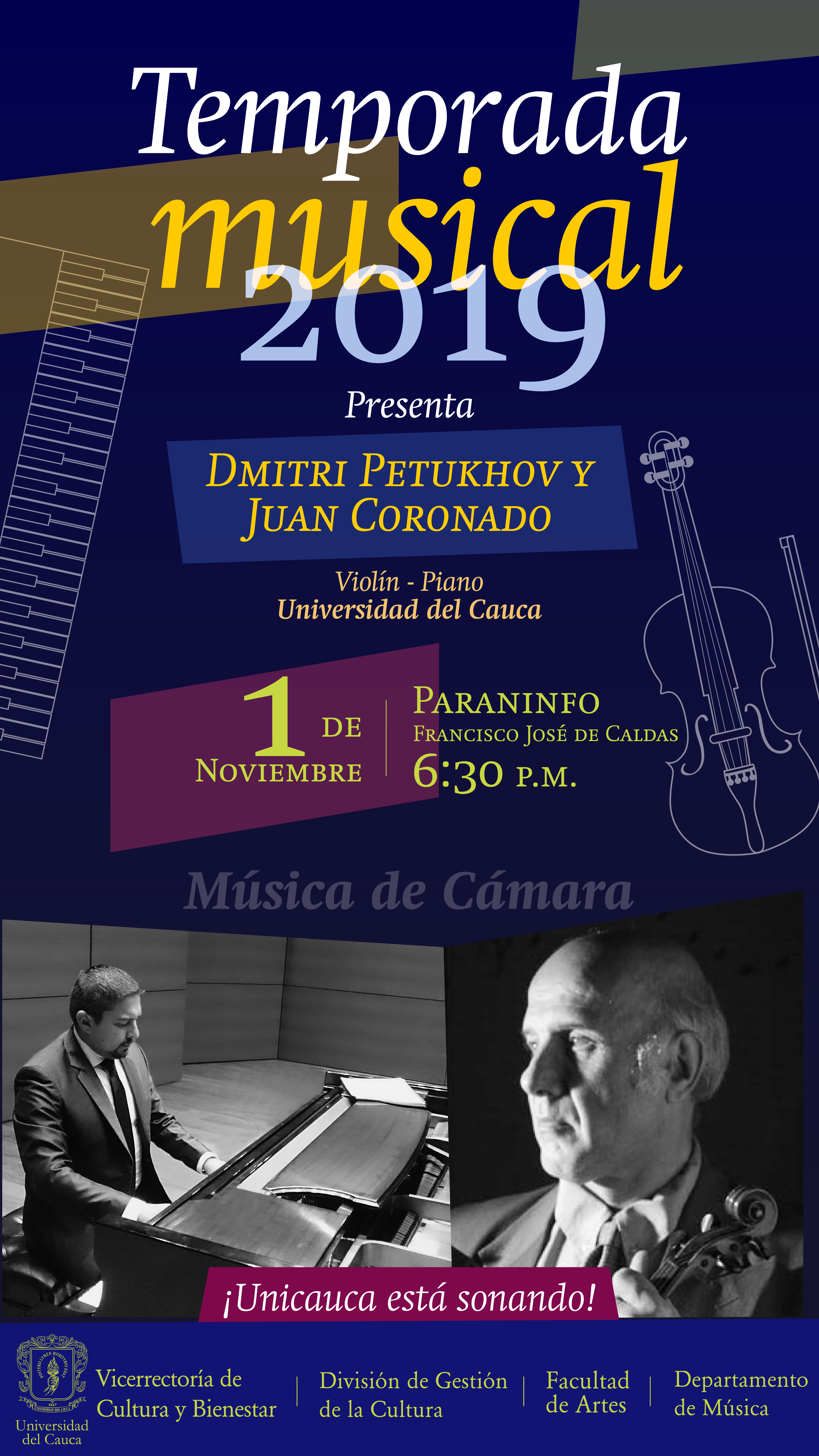 Concierto Dmitri Petukhov y Juan Coronado