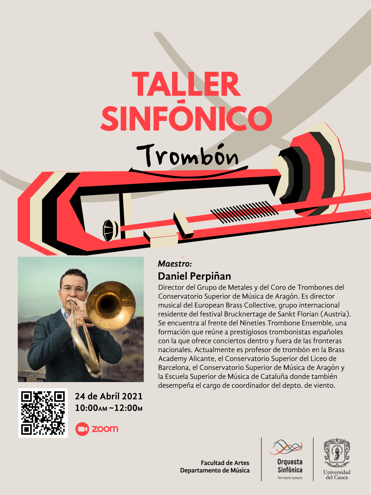 Taller Sinfónico de Trombón con Daniel Perpiñán