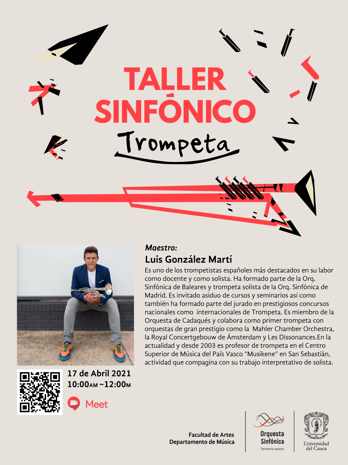 Taller Sinfónico de Trompeta con Luis González Martí.
