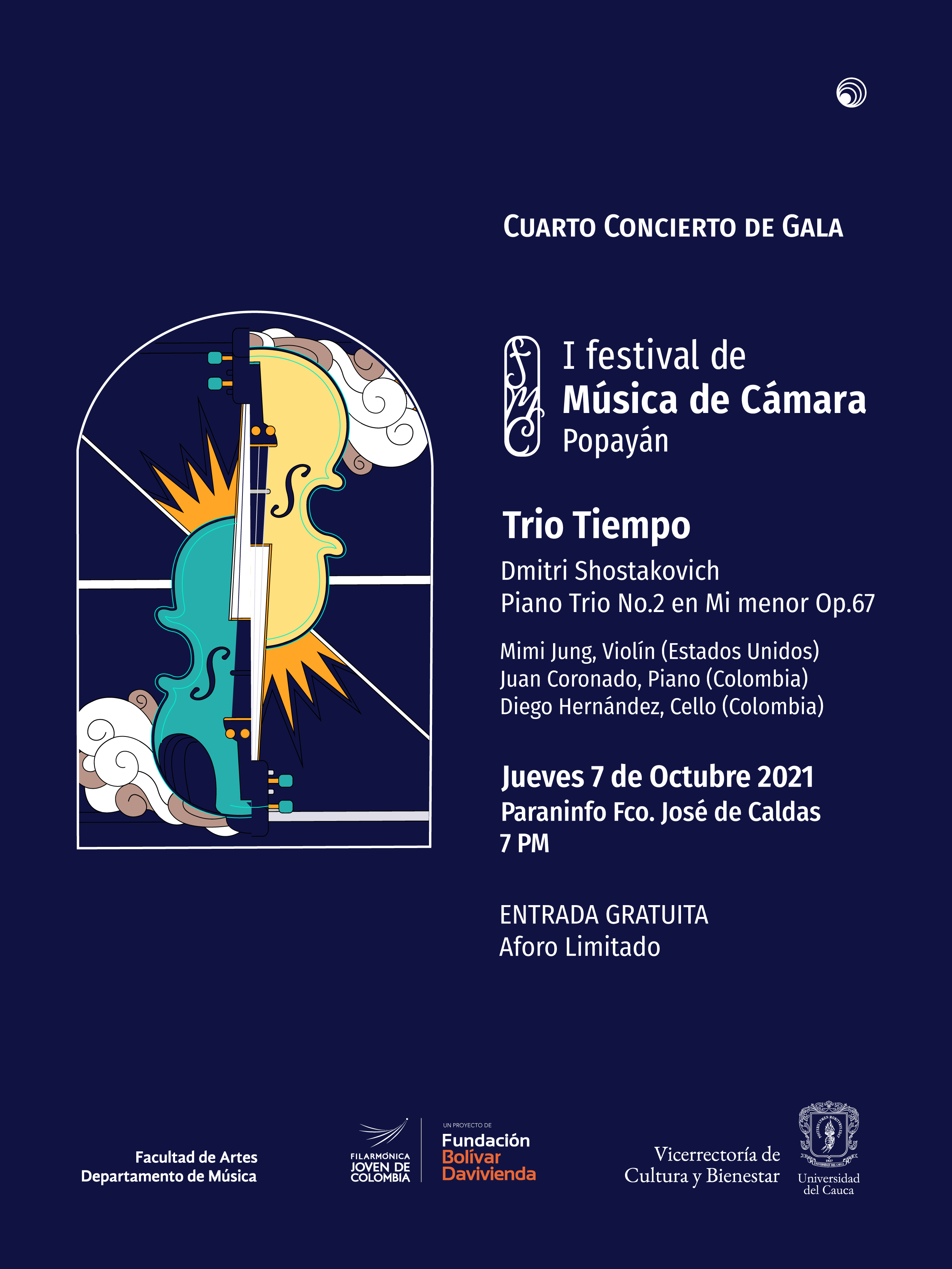 I Festival de Música de Cámara de Popayán. Gala 4