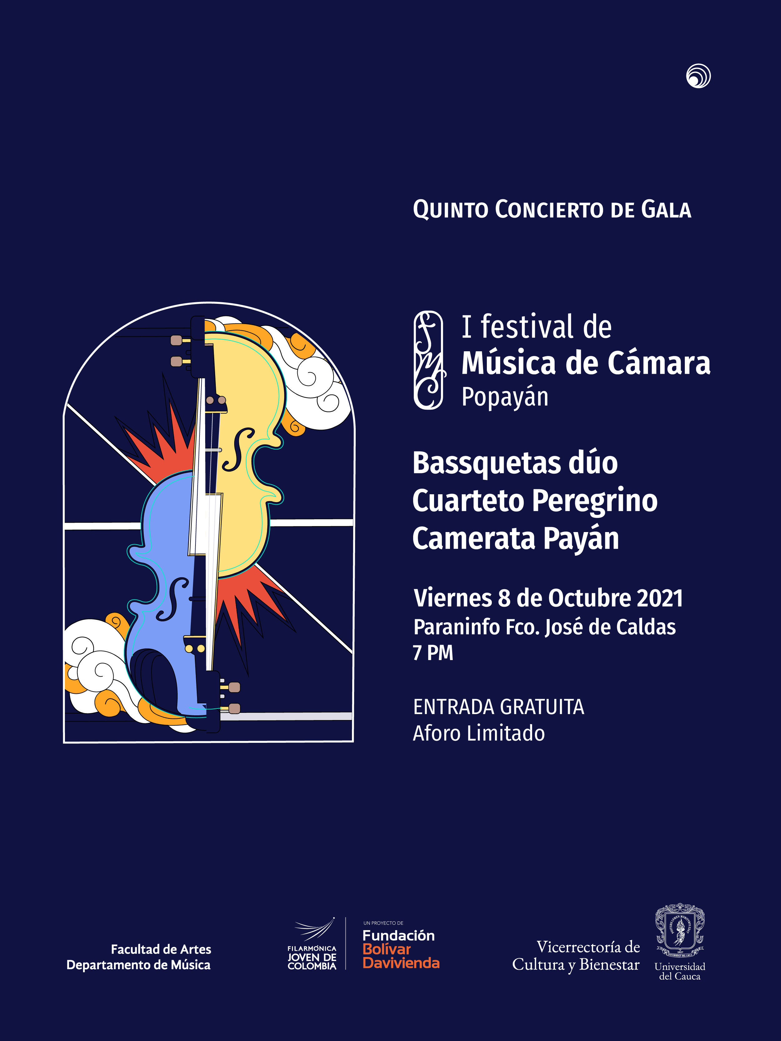 I Festival de Música de Cámara de Popayán. Gala 5