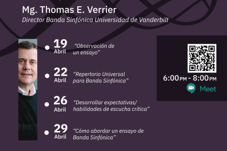 Ciclo de Conferencias con Thomas E. Verrier