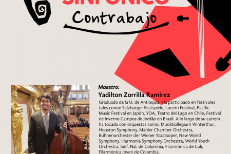 Taller Sinfónico de Contrabajo con Yadilton Zorrilla Ramírez.